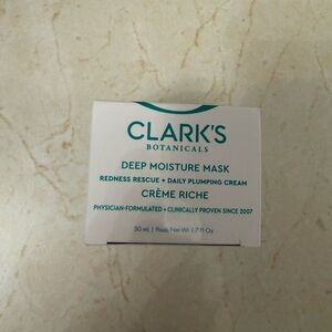 Clark’s botanicals Deep Moisture Mask. BRAND NEW IN BOX